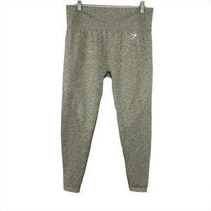 Gymshark Vital Seamless Leggings Green Nylon Blend Athletic Women's XL